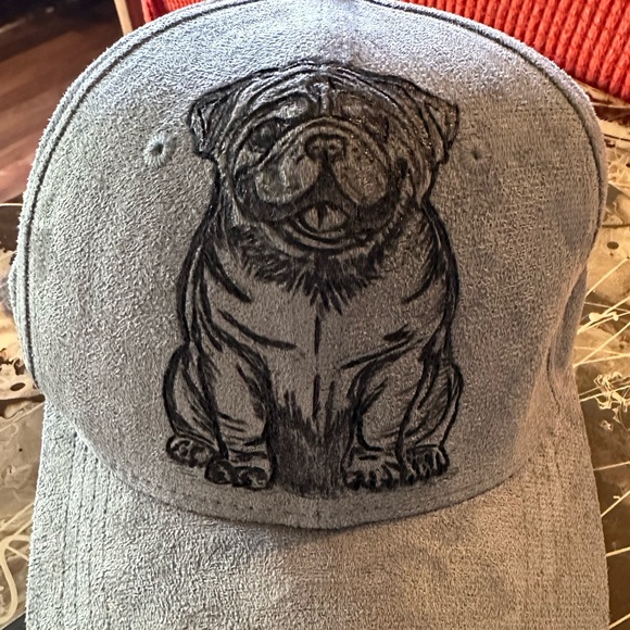 Accessories - Hand‎ Crafted Burned Suede Hat new